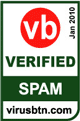 Virus Bulletin Verified Spam Award