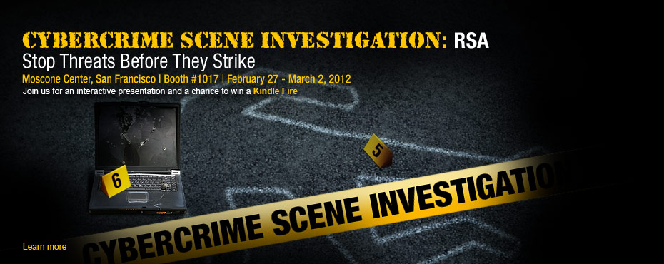 Cybercrime Scene Investigation: RSA - Stop Threats Before They Strike