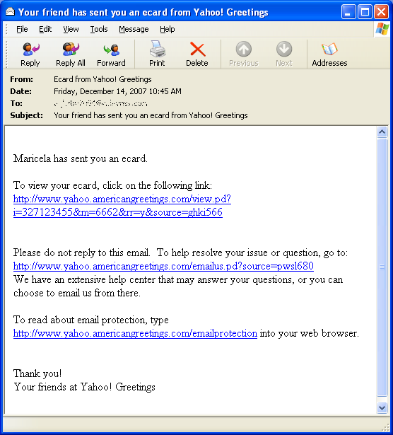 How to fix yahoo email viagra worm